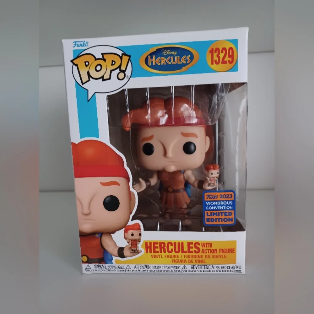 Disney Hercules With Action Figure 1329 Funko Pop‎